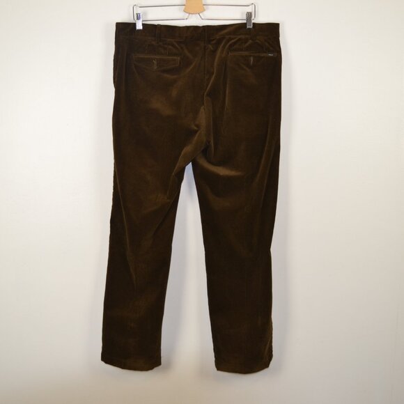 Polo Ralph Lauren Classic Fit Corduroy Mens 38/30 Straight Leg 4 Pockets Brown - Picture 4 of 9